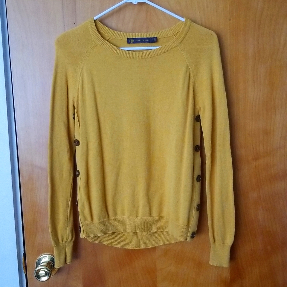 Outbackred Side Button Down Sweater
